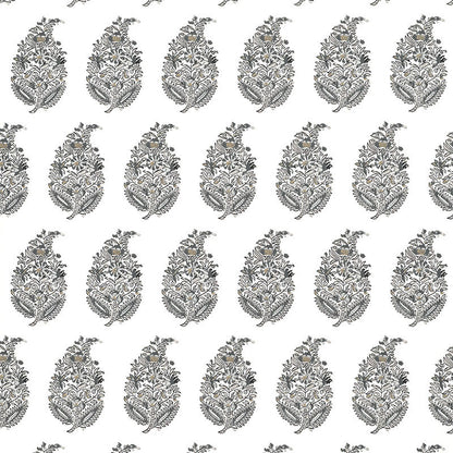 SCHUMACHER  GREENHOUSE RAJASTHAN PAISLEY   SILVER   - 5004474