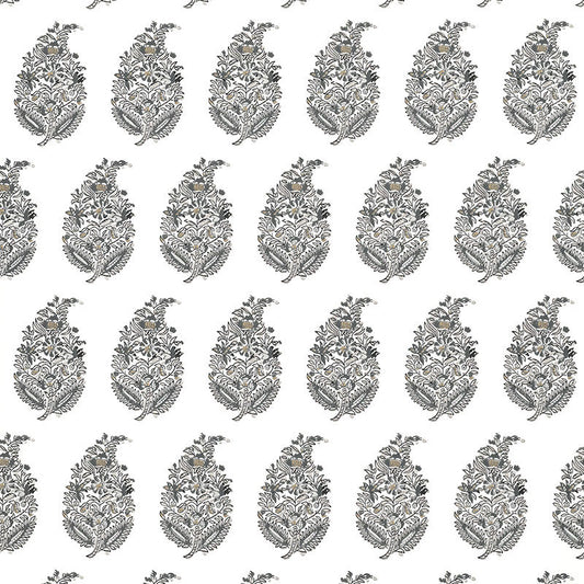 SCHUMACHER  GREENHOUSE RAJASTHAN PAISLEY   SILVER   - 5004474