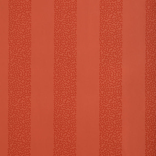 SCHUMACHER  CHROMA BEEKMAN STRIPE   CORAL   - 5004572