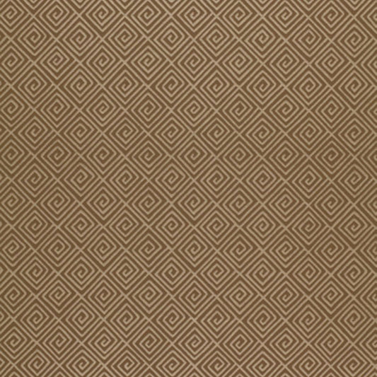 SCHUMACHER  TEXTURED ELEMENTS GREEK KEY   MINK   - 5004763