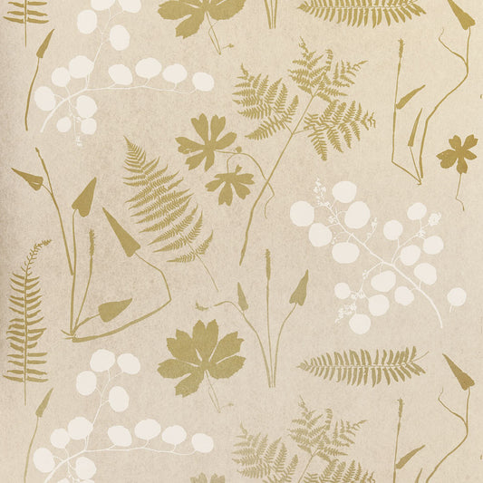 SCHUMACHER  MODERN NATURE MODERN BOTANICAL   PARCHMENT   - 5005010