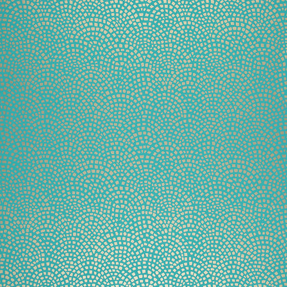 SCHUMACHER  MODERN NATURE MOSAIC   Turquoise   - 5005043
