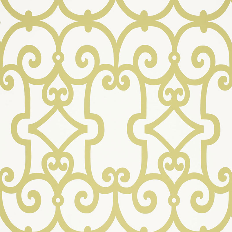 SCHUMACHER  MODERN NATURE MANOR GATE   Aloe   - 5005050