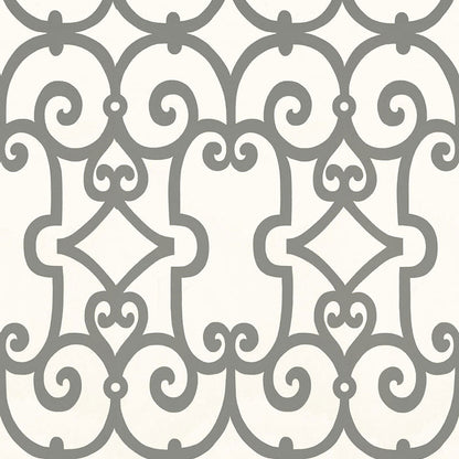 SCHUMACHER  MODERN NATURE MANOR GATE   Charcoal   - 5005053