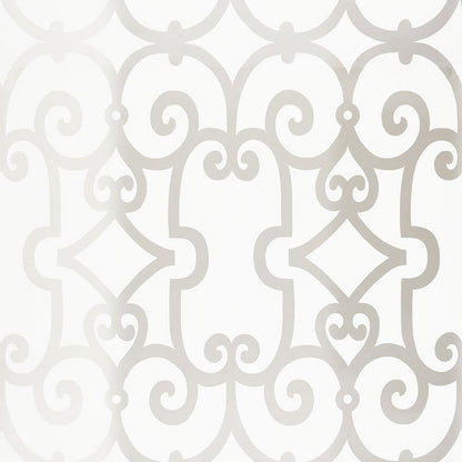 SCHUMACHER  MODERN NATURE MANOR GATE   Silver   - 5005054