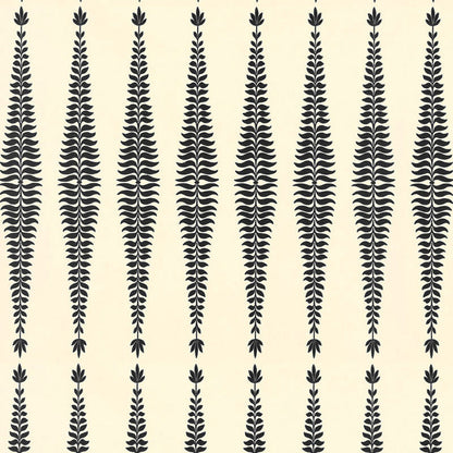 SCHUMACHER  MODERN NATURE FERN TREE   NOIR   - 5005070