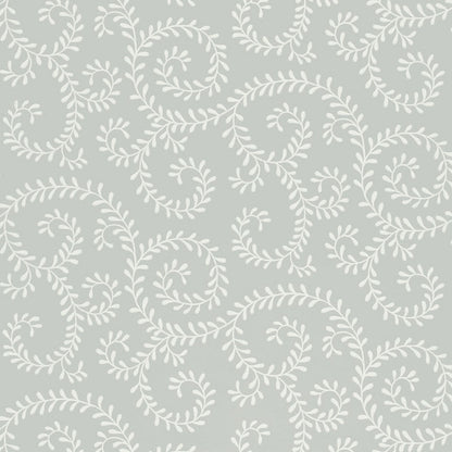 SCHUMACHER  SIMPLY CHARMING LEAFY SCROLL   DOVE   - 5005090
