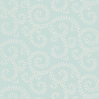 SCHUMACHER  SIMPLY CHARMING LEAFY SCROLL   SKY   - 5005092