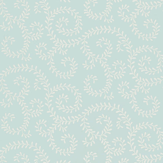 SCHUMACHER  SIMPLY CHARMING LEAFY SCROLL   SKY   - 5005092