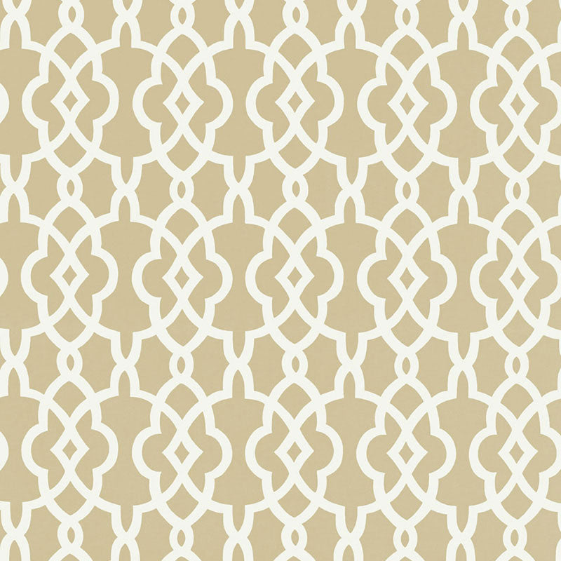 SCHUMACHER  MODERN NATURE SUMMER PALACE FRET   Sand   - 5005140