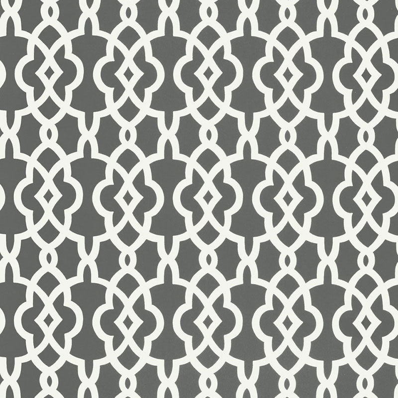 SCHUMACHER  MODERN NATURE SUMMER PALACE FRET   Smoke   - 5005141