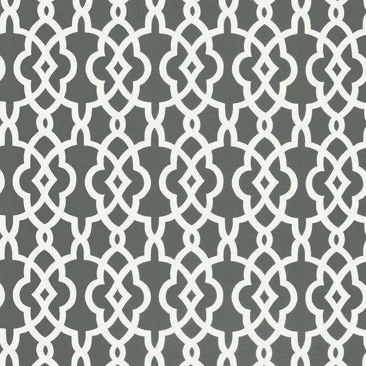 SCHUMACHER  MODERN NATURE SUMMER PALACE FRET   Smoke   - 5005141