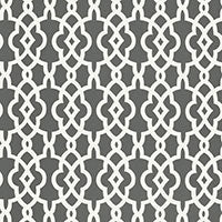 SCHUMACHER  MODERN NATURE SUMMER PALACE FRET   Smoke   - 5005141