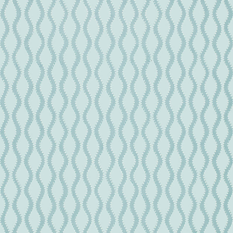 SCHUMACHER  SIMPLY CHARMING RIBBON WAVE   AQUA   - 5005162