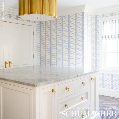 SCHUMACHER  JAIPUR KATSURA STRIPE   DELFT   - 5005201