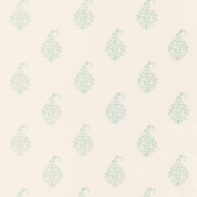 SCHUMACHER  SIMPLY CHARMING KERALA PAISLEY   WATER BLUE   - 5005282