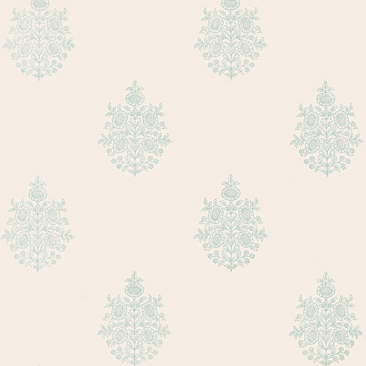 SCHUMACHER  JAIPUR ASARA FLOWER   WATER BLUE   - 5005322