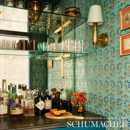 SCHUMACHER  JAIPUR RAMPURA   TURQUOISE   - 5005343