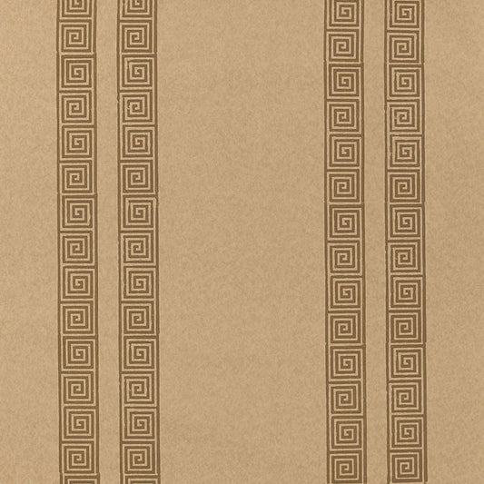 SCHUMACHER  JAIPUR GREEK KEY STRIPE   TABAC   - 5005364