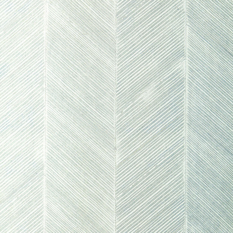 SCHUMACHER  TEXTURED WALLCOVERINGS & PRINTED GRASSCLOTHS CHEVRON TEXTURE   MINERAL   - 5005650