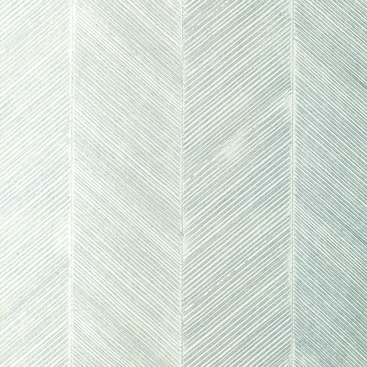 SCHUMACHER  TEXTURED WALLCOVERINGS & PRINTED GRASSCLOTHS CHEVRON TEXTURE   MINERAL   - 5005650
