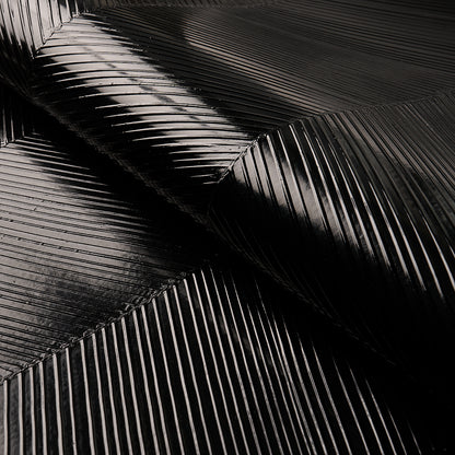 SCHUMACHER  TEXTURED WALLCOVERINGS & PRINTED GRASSCLOTHS CHEVRON TEXTURE   ONYX   - 5005655