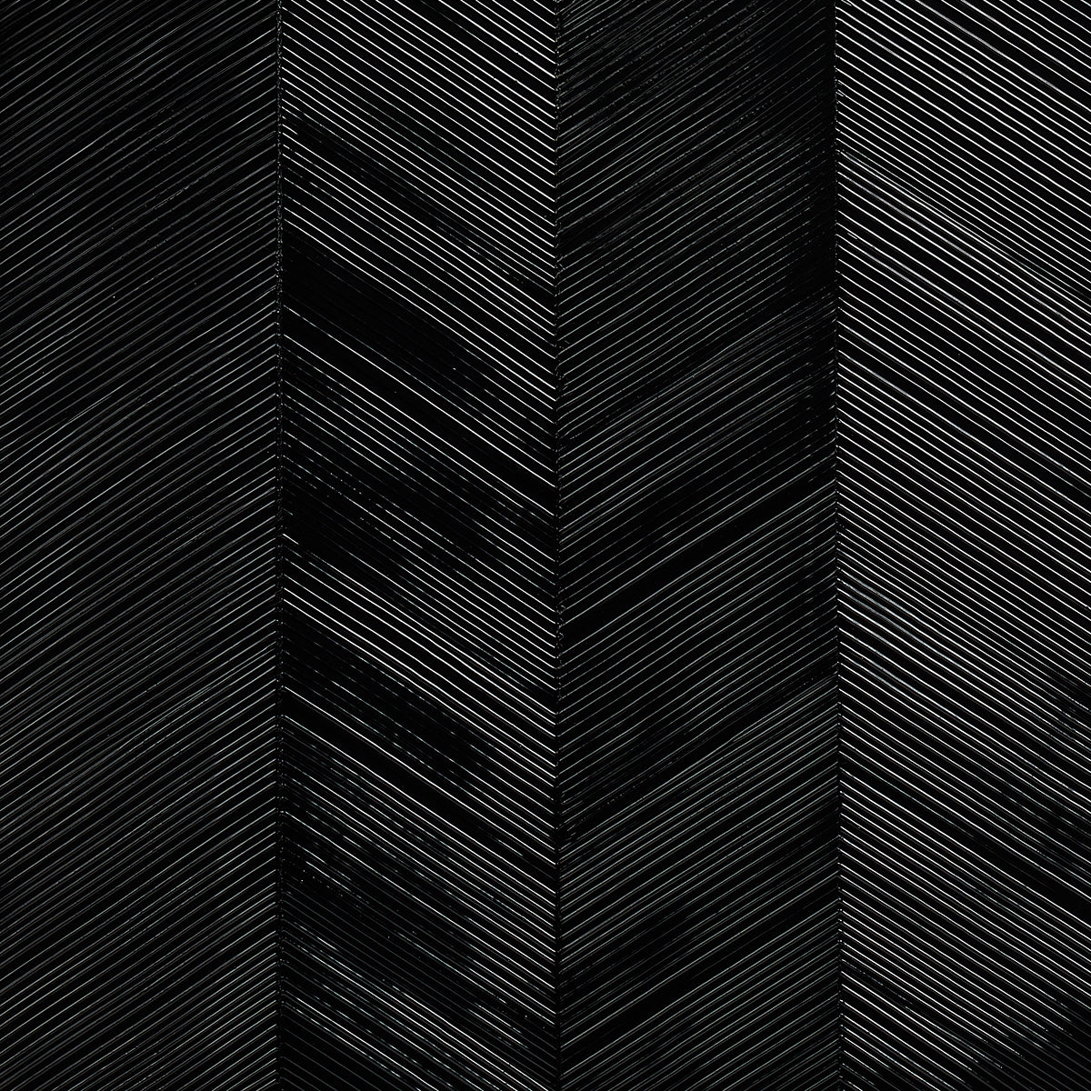 SCHUMACHER  TEXTURED WALLCOVERINGS & PRINTED GRASSCLOTHS CHEVRON TEXTURE   ONYX   - 5005655