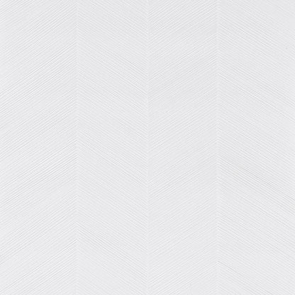 SCHUMACHER  TEXTURED WALLCOVERINGS & PRINTED GRASSCLOTHS CHEVRON TEXTURE   WHITE   - 5005656