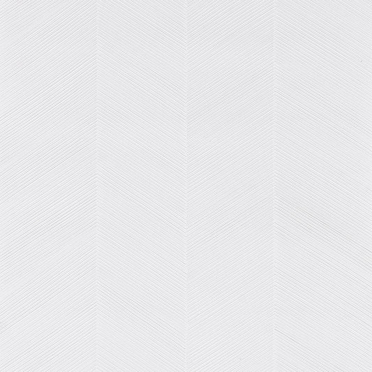 SCHUMACHER  TEXTURED WALLCOVERINGS & PRINTED GRASSCLOTHS CHEVRON TEXTURE   WHITE   - 5005656