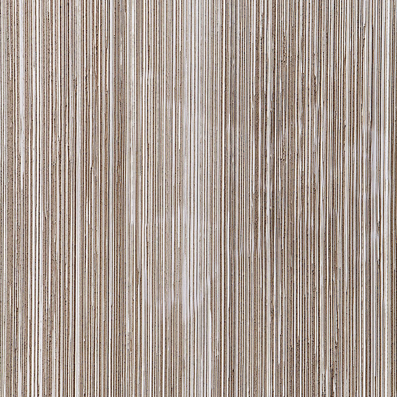 Close-up of vertical wooden grain with light and dark brown stripes, rustic veneer texture.