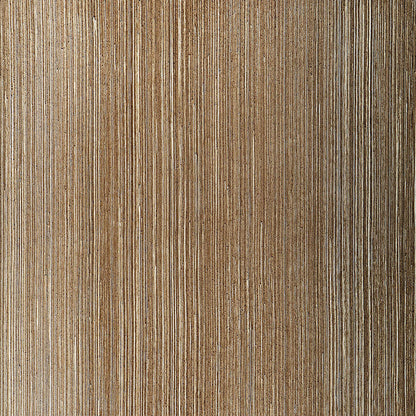 Sable faux metallic striped wallpaper with subtle texture.