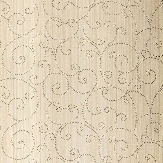 SCHUMACHER  MODERN GLAMOUR BEADED SCROLL   AGED SILVER   - 5005720