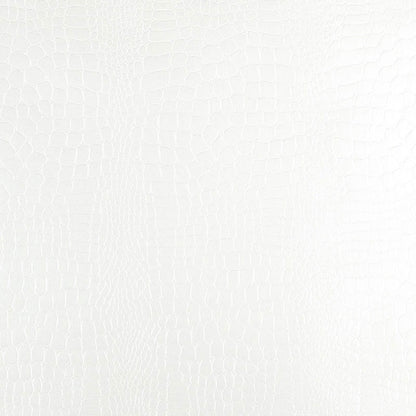 SCHUMACHER WALLCOVERING  FABULOUS FAUX CROCODILE   White   - 5005830
