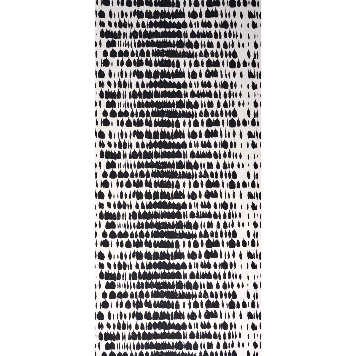 SCHUMACHER WALLCOVERING  EXUBERANT PRINTS QUEEN OF SPAIN   BLACK   - 5005881