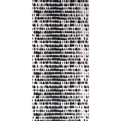 SCHUMACHER WALLCOVERING  EXUBERANT PRINTS QUEEN OF SPAIN   BLACK   - 5005881