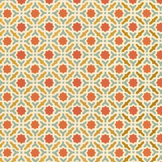 SCHUMACHER  BYZANTIUM SERALLO MOSAIC   PERSIMMON   - 5005972