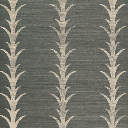SCHUMACHER  CELERIE KEMBLE ACANTHUS STRIPE SISAL   SHADOW   - 5006050