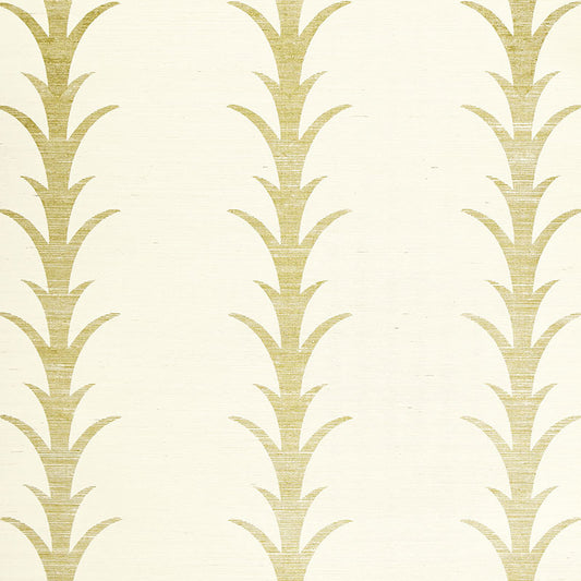 SCHUMACHER  CELERIE KEMBLE ACANTHUS STRIPE SISAL   FILIGREE   - 5006051