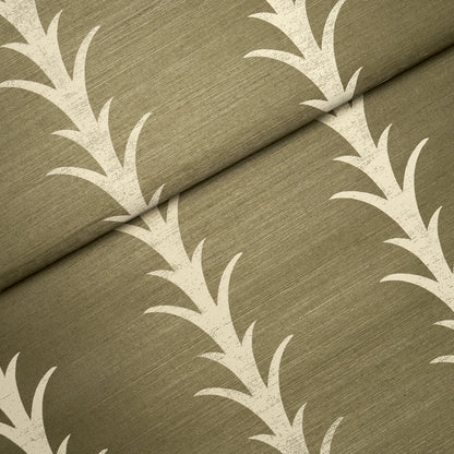 SCHUMACHER  PERENNIAL FAVORITES ACANTHUS STRIPE SISAL   Juniper   - 5006057
