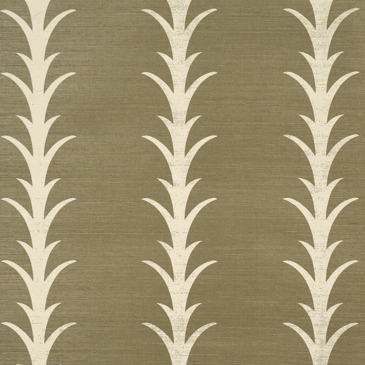 SCHUMACHER  PERENNIAL FAVORITES ACANTHUS STRIPE SISAL   Juniper   - 5006057