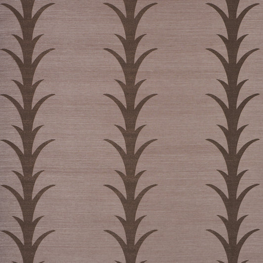 SCHUMACHER  ATELIER PARIS ACANTHUS STRIPE SISAL   Rose Antique   - 5006059