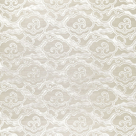 SCHUMACHER  CELERIE KEMBLE CIRRUS CLOUDS SISAL   FOG , CHALK   - 5006062