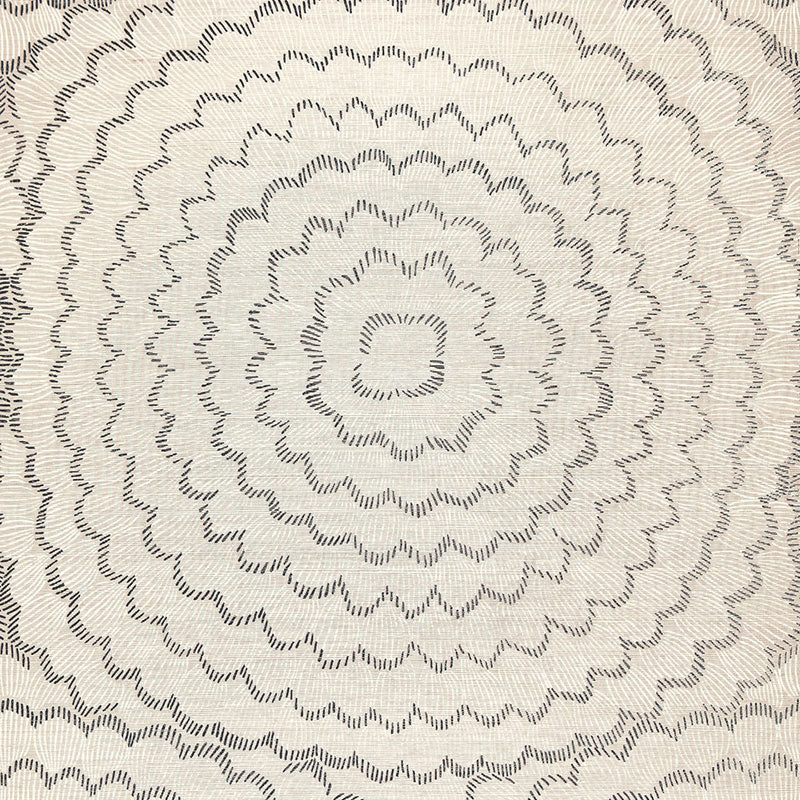 SCHUMACHER WALLCOVERING  CELERIE KEMBLE II FEATHER BLOOM SISAL   DOVE   - 5006070