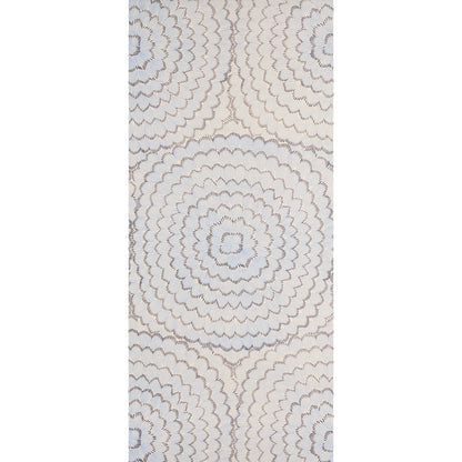 SCHUMACHER WALLCOVERING  CELERIE KEMBLE II FEATHER BLOOM SISAL   TWO BLUES   - 5006071