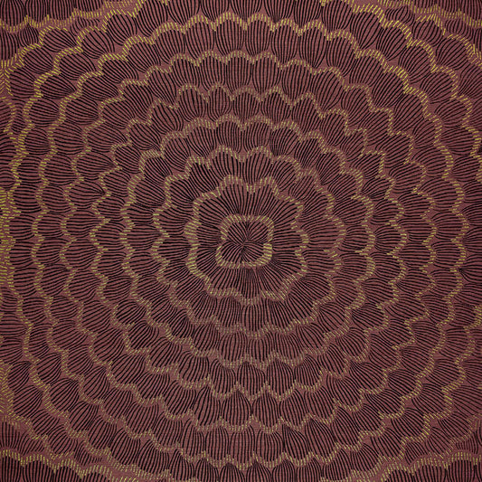 SCHUMACHER  CELERIE KEMBLE FEATHER BLOOM SISAL   GOLDEN PLUM   - 5006073