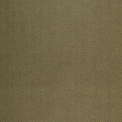 Moss herringbone woven fabric texture with tweed-like pattern, ideal for upholstery or apparel.