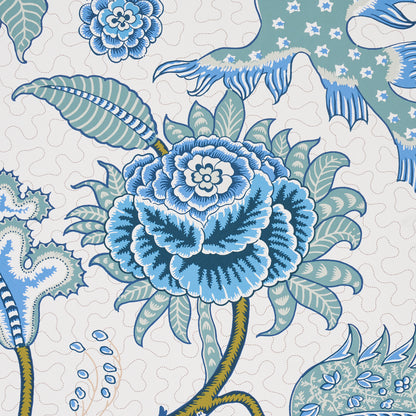 SCHUMACHER WALLCOVERING  MARTYN LAWRENCE BULLARD SINHALA SIDEWALL   SKY   - 5006612