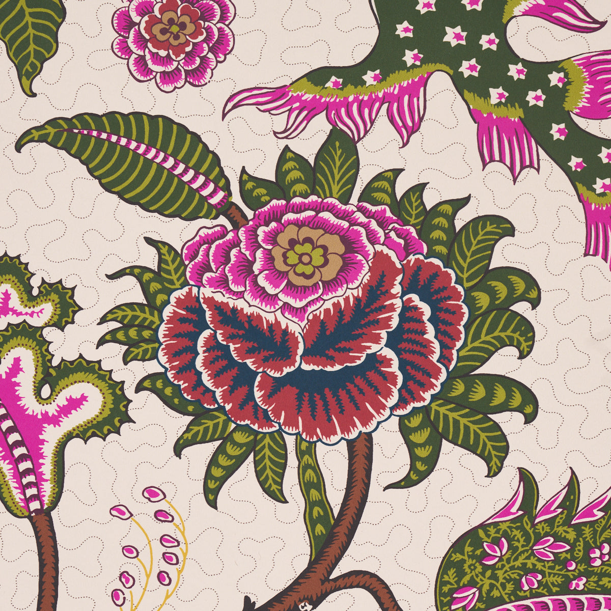 SCHUMACHER WALLCOVERING MARTYN LAWRENCE BULLARD SINHALA SIDEWALL JEWEL ...
