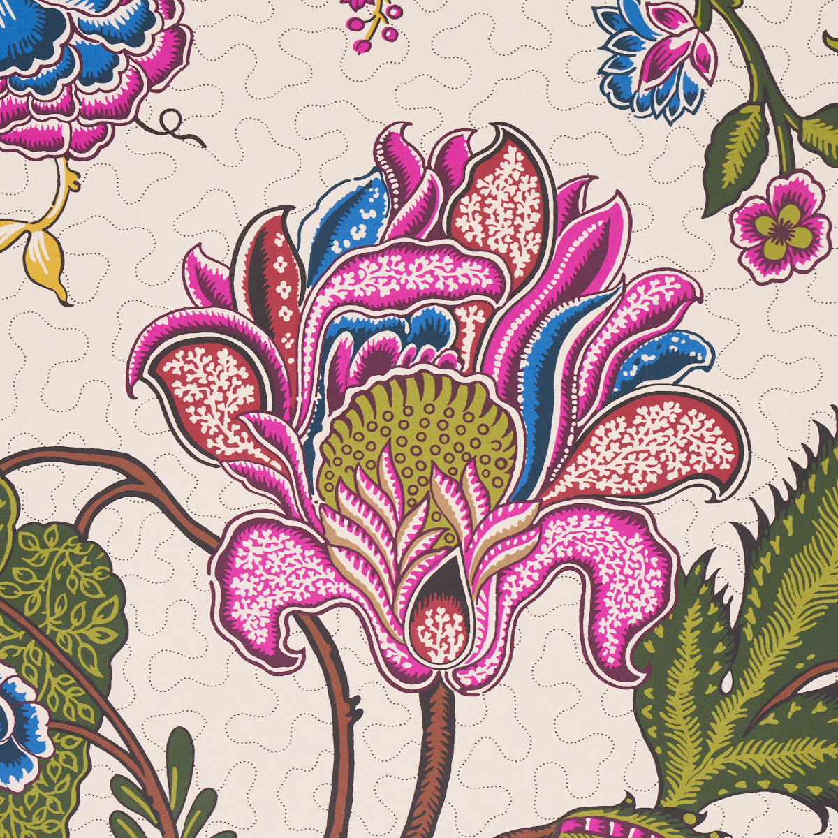 SCHUMACHER WALLCOVERING MARTYN LAWRENCE BULLARD SINHALA SIDEWALL JEWEL ...