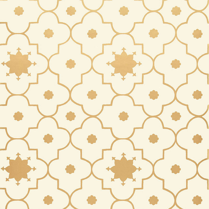 SCHUMACHER  MARTYN LAWRENCE BULLARD TAJ TRELLIS   Burnished Gilt   - 5006624